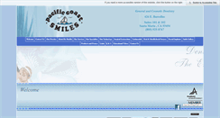 Desktop Screenshot of pacificcoastsmiles.com